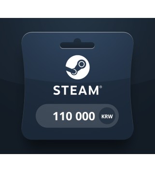 Steam Wallet Card 110000 KRW KR Activation Code Steam Key 